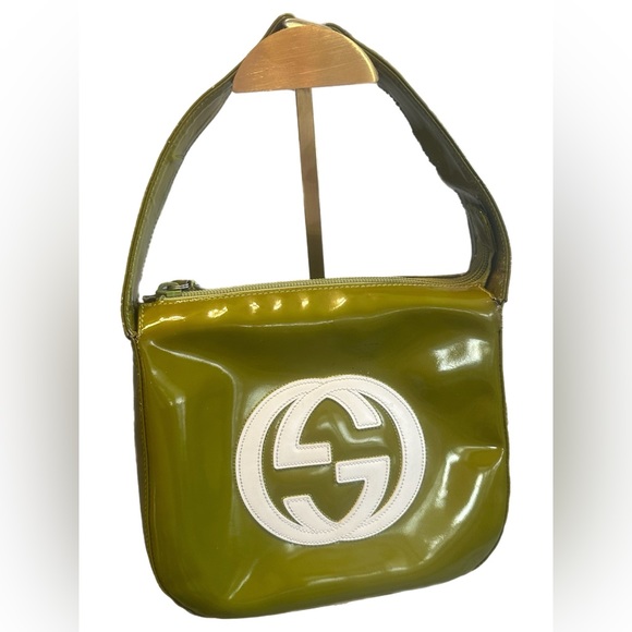 Gucci Handbags - Authentic vintage Gucci tote. Tom Ford era. Avocado green.